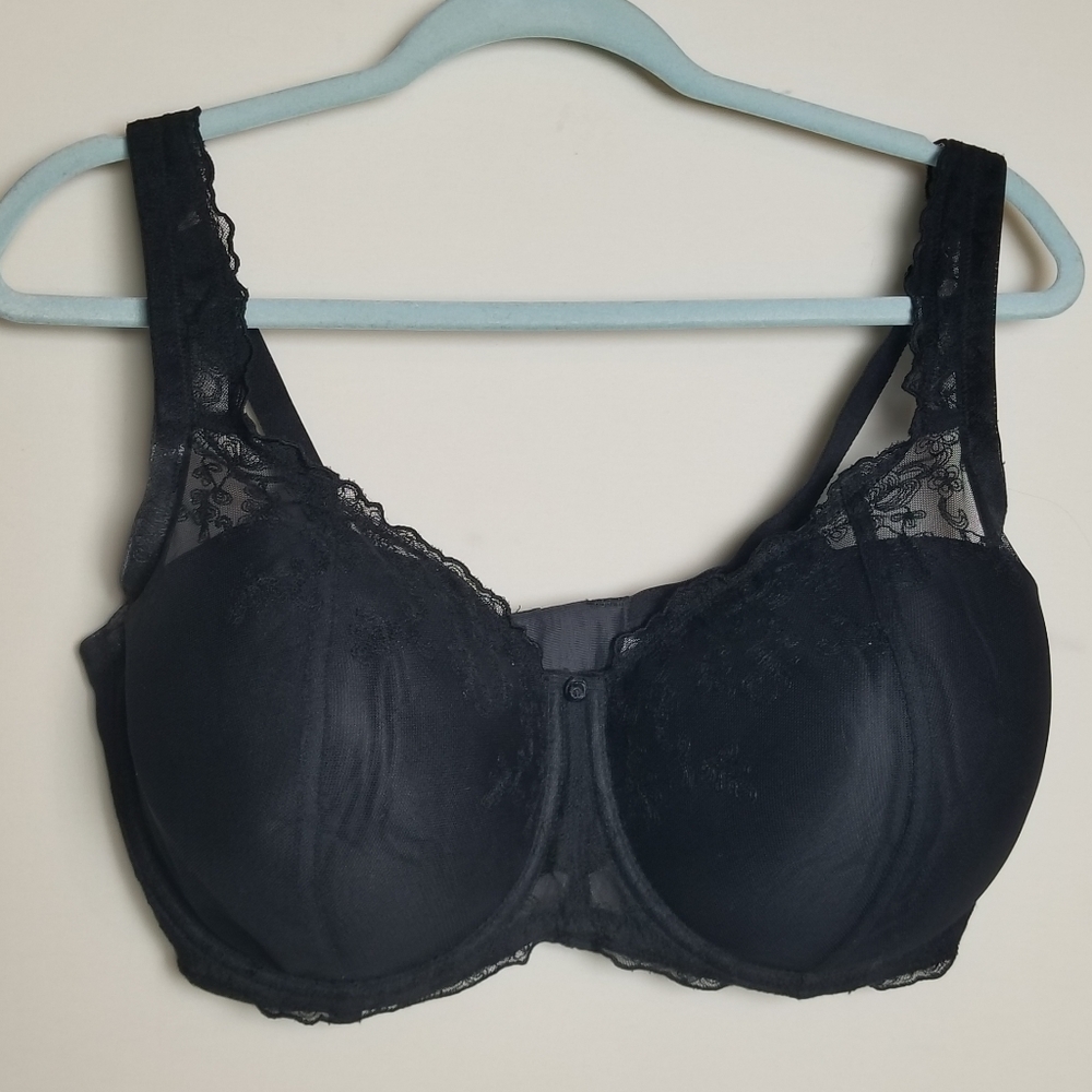 Lilyette Padded Lace Full Coverage Bra 40DD